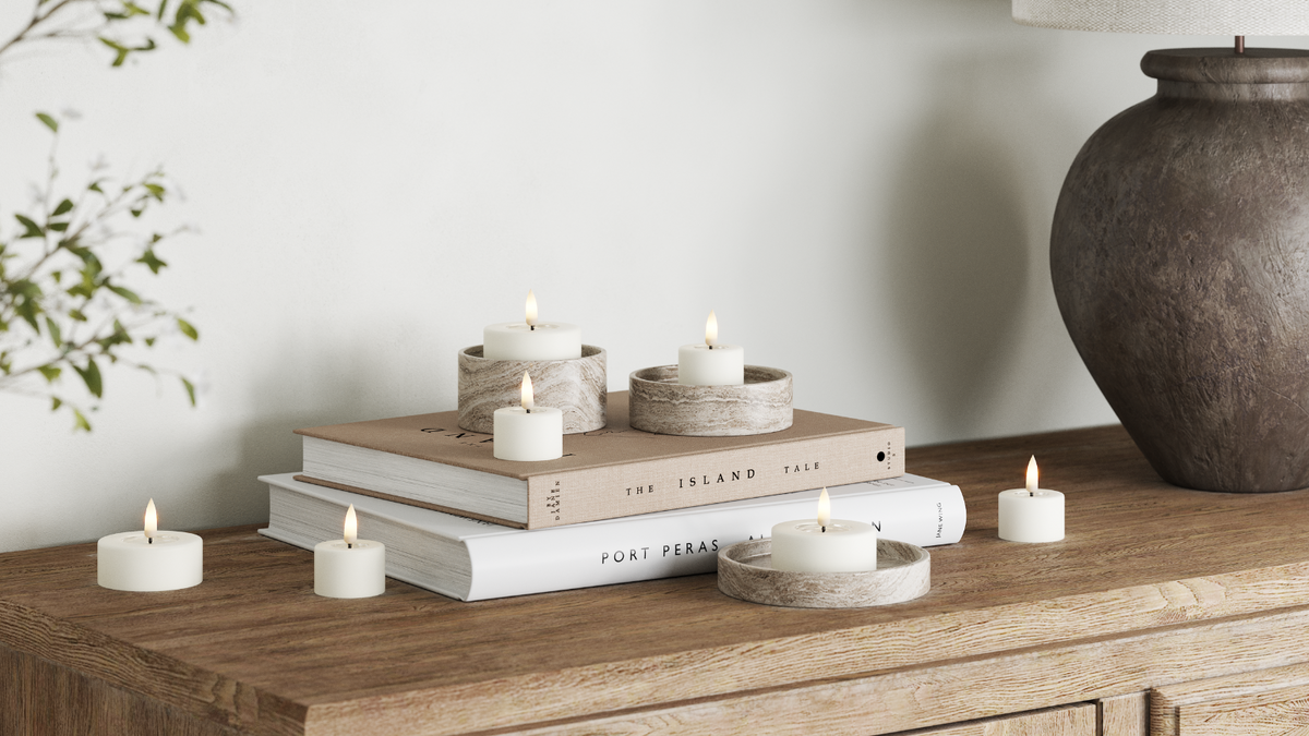 LED Tealight candle With lifelike LED flame