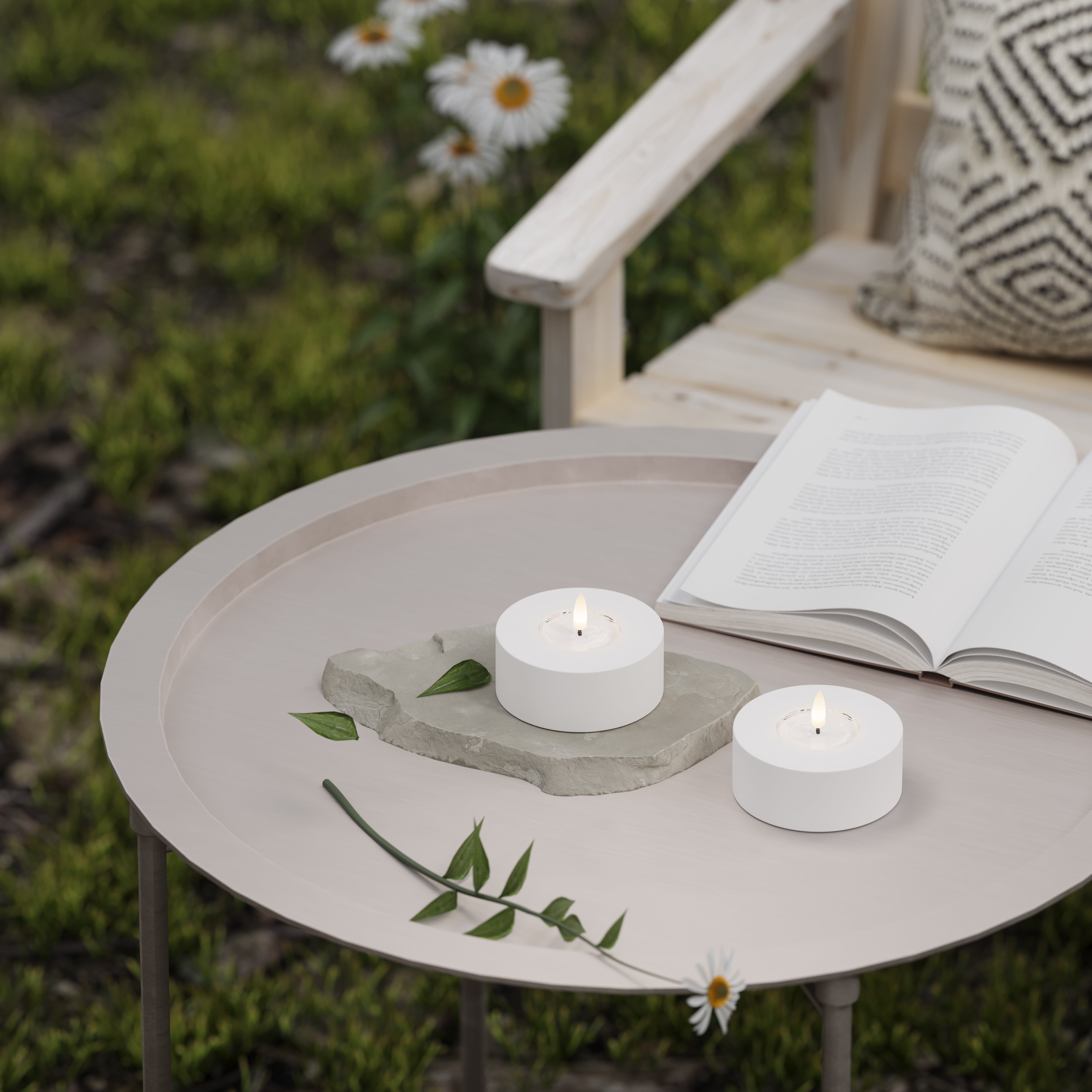 Outdoors Tealight candle Ø9