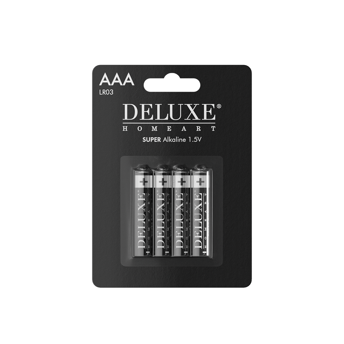 4 x AAA batteries