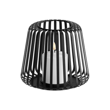LED Lantern Ø 20 x 17 cm Black