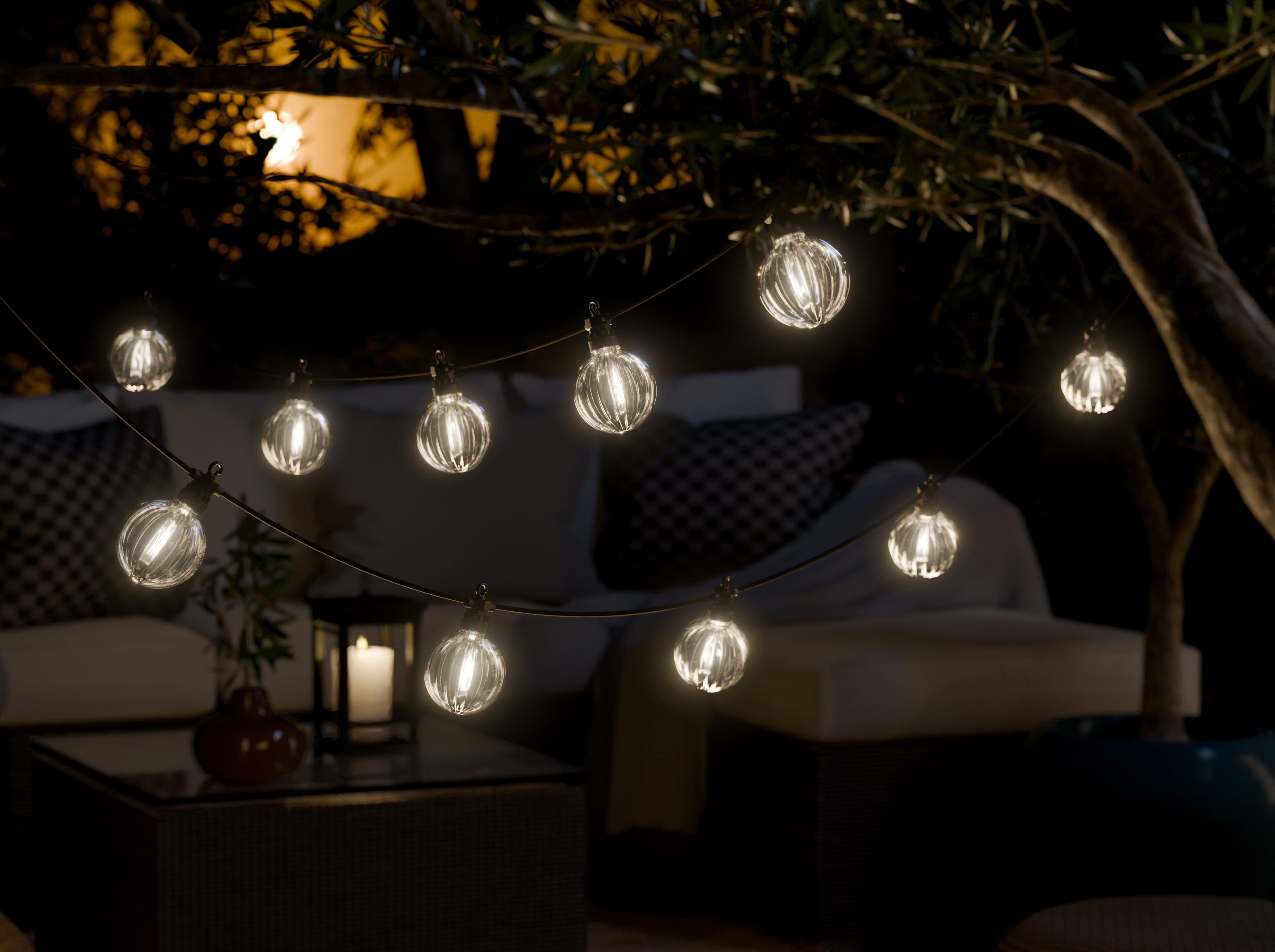 Exclusive striped light chain Ø8 starter kit