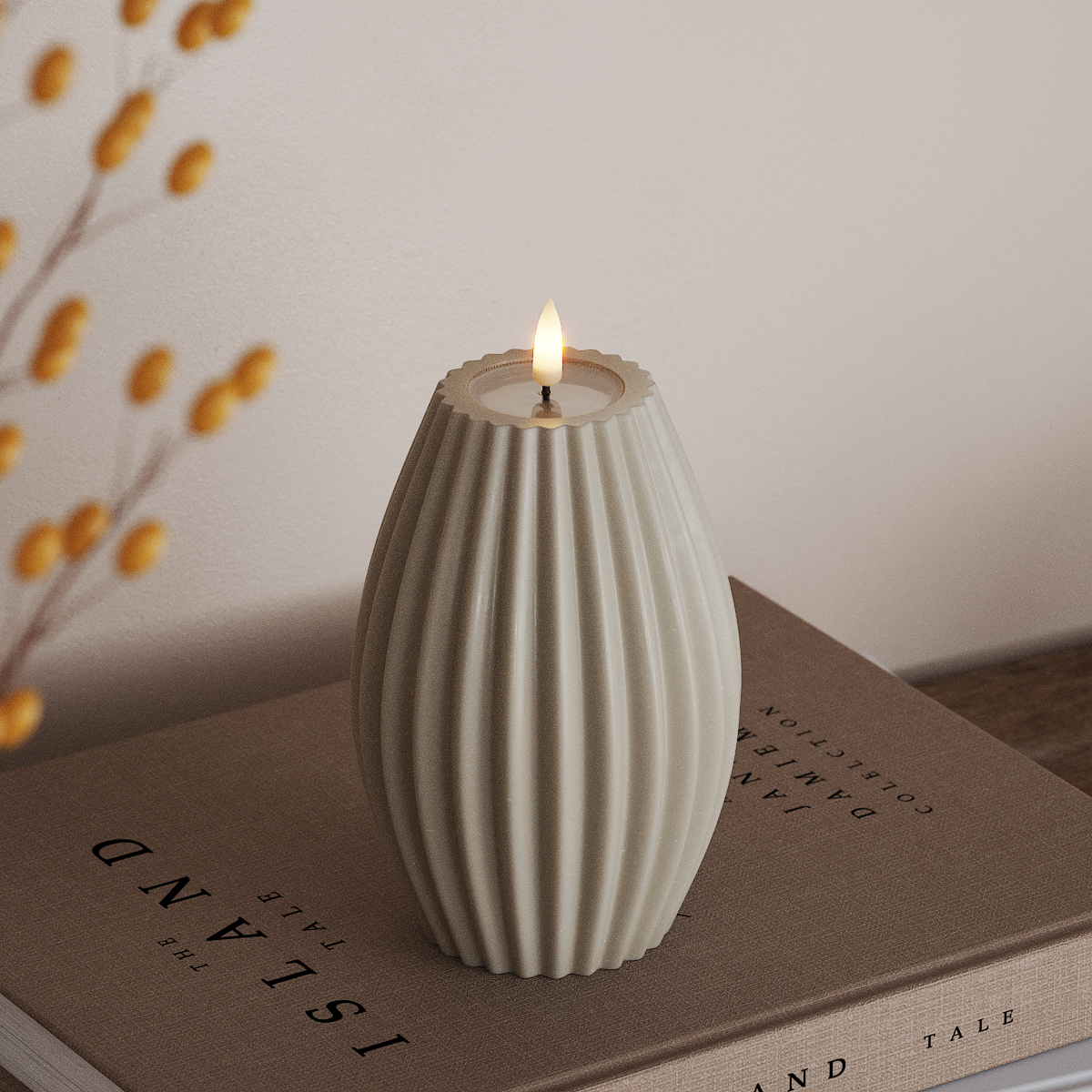 Deluxe Homeart LED soonvalgusti D 10 x K 15 cm Liiva LED-soonte tuli 3