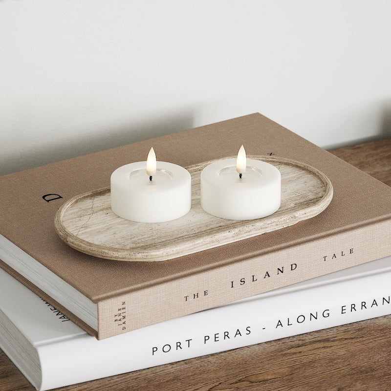 Deluxe Homeart Ρεσώ LED Jumbo 2 τεμ. (Μεγάλο) Λευκό