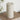 Deluxe Homeart LED Bloklys Ø 10 x 20 cm Sand