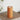 Deluxe Homeart LED Bloklys Ø 7,5 x 15 cm Orange