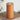 Deluxe Homeart LED Bloklys Ø 10 x 20 cm Orange