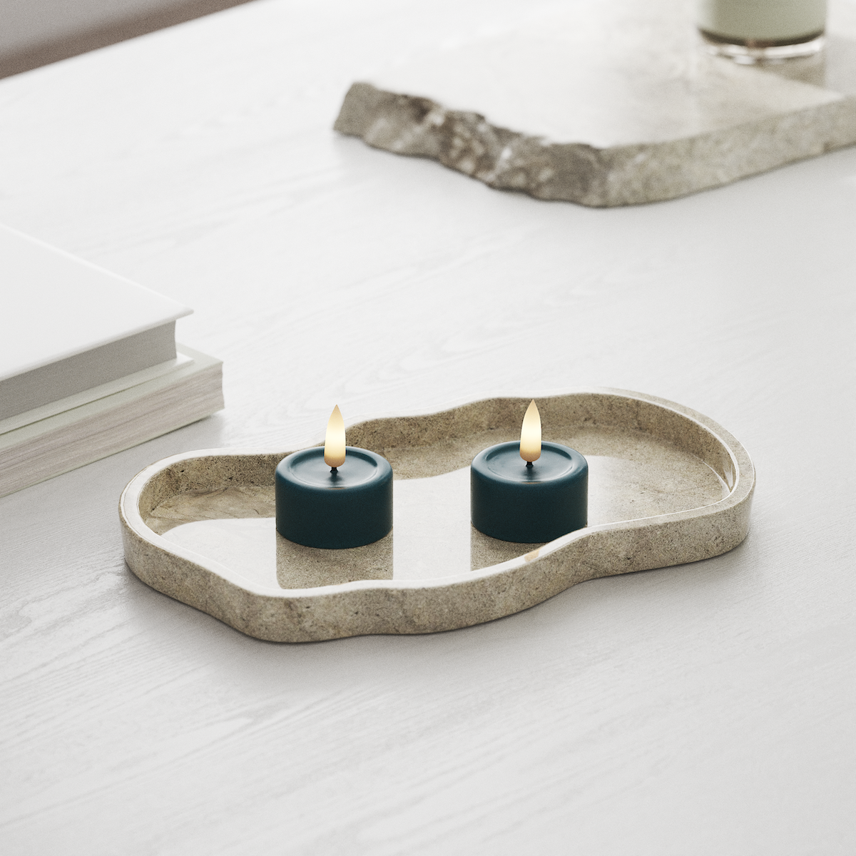 Deluxe Homeart LED čajová svíčka 2ks. Petrolejová LED čajová svíčka 1