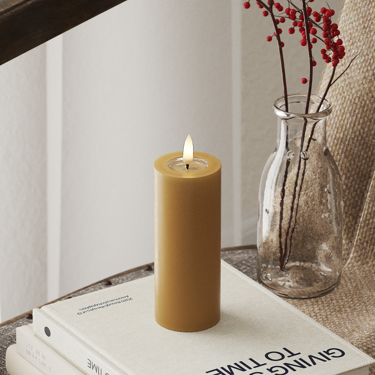 Deluxe Homeart LED plokkvalgusti Ø 5 x 12,5 cm Karri LED-ploki tuli 4