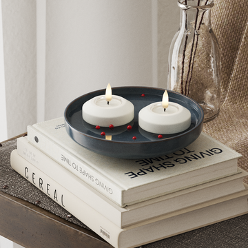 Deluxe Homeart LED Ujuvvalgusti Ø 6,1 cm 2 tk Valge LED-ujuv tuli 4