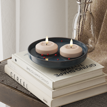 Deluxe Homeart LED Plovoucí světlo Ø 6,1 cm 2 ks Růžová LED plovoucí světlo 4