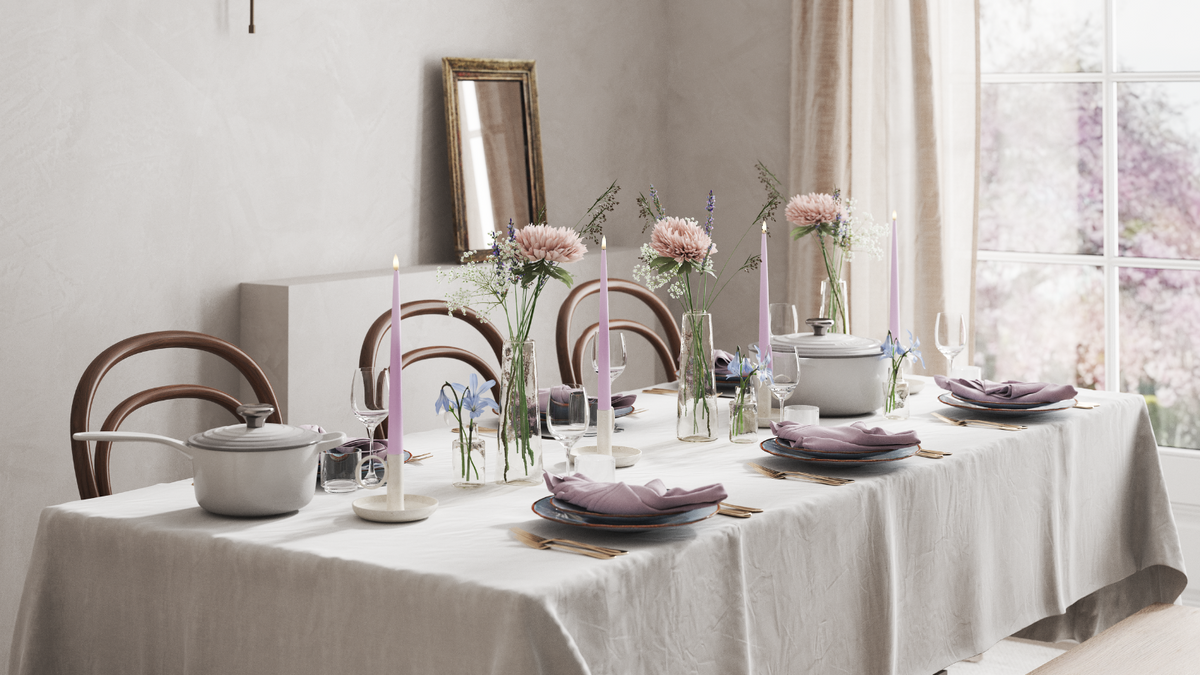 Practical timer function to your LED Shiny Dinner candle