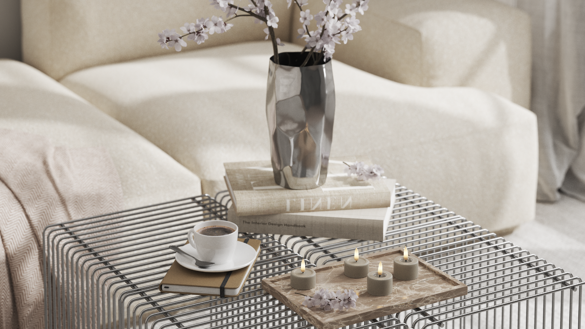 LED Jumbo Tealight candle With lifelike LED flame