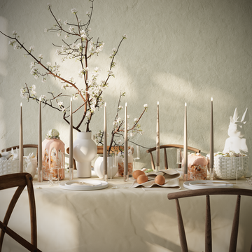 Deluxe Homeart LED Kertelys pakke - Karamel - 8 stk 38 cm kertelys pakke 1