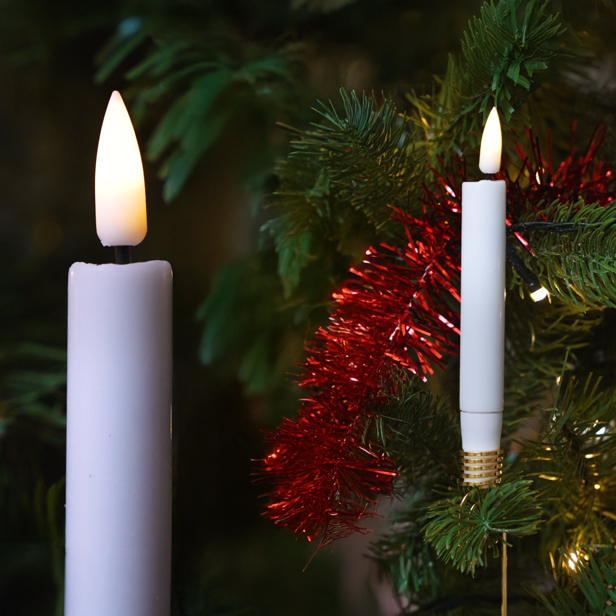 Deluxe Homeart Julgransljus belagda med vax 6 st Jul 7