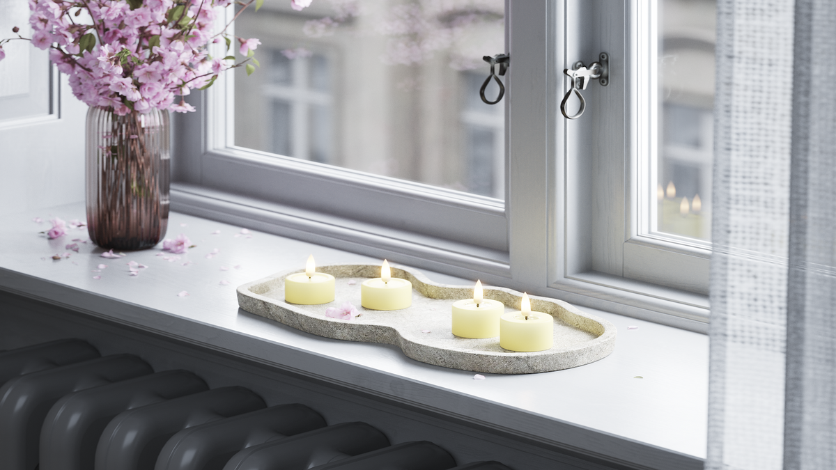 Practical timer function to your LED Tealight candle