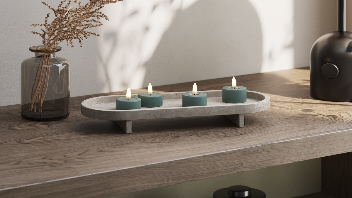 Naturlig tro LED Jumbo Fire FAD Light with Wetlook ™ Design
