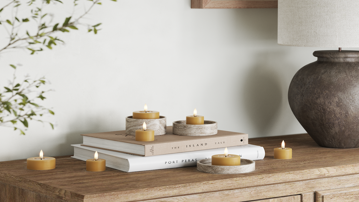 LED Tealight candle With lifelike LED flame