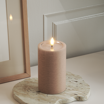 Deluxe Homeart Unique Φωτιστικό μπλοκ LED D 7,5 x 12,5 cm Ροζ unique φως μπλοκ 3